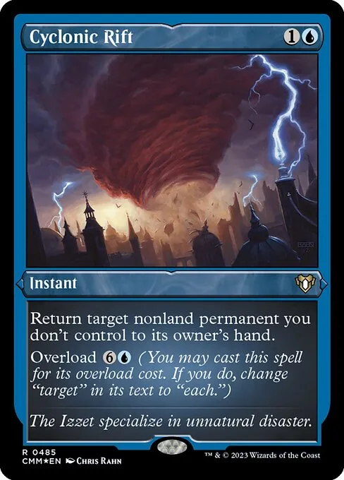 Cyclonic Rift · Commander Masters 485/1067
