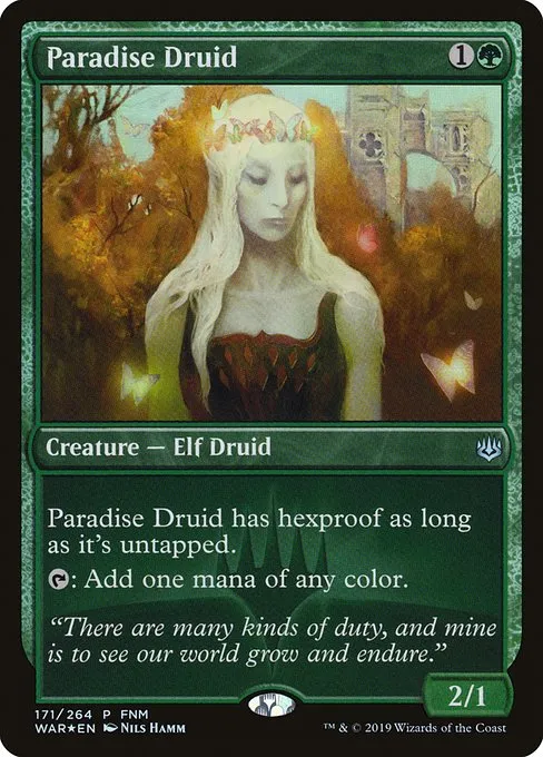 Paradise Druid · War of the Spark Promos 171/176