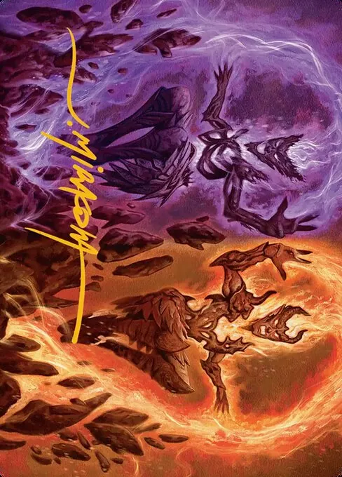 Fire Covenant // Fire Covenant · Lorwyn Eclipsed Art Series 52/54