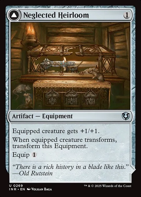 Neglected Heirloom // Ashmouth Blade · Innistrad Remastered 269/495