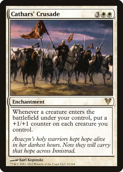 Cathars' Crusade · Avacyn Restored 10/244