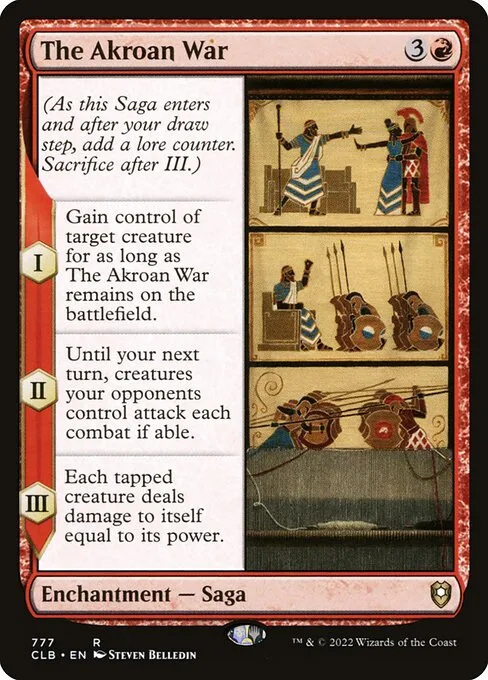 The Akroan War · Commander Legends: Battle for Baldur's Gate 777/936