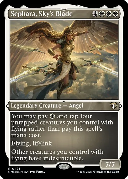 Sephara, Sky's Blade · Commander Masters 471/1067