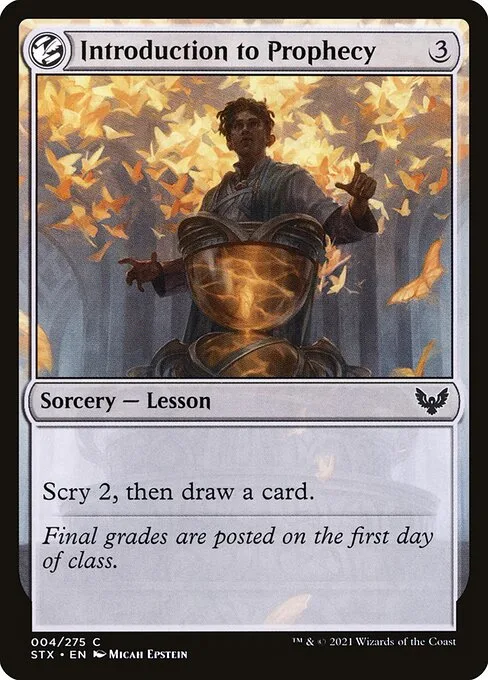 Introduction to Prophecy · Strixhaven: School of Mages 4/393