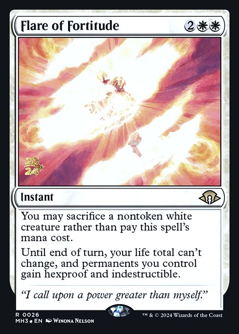 Flare of Fortitude · Modern Horizons 3 Promos 26s/92