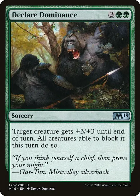 Declare Dominance · Core Set 2019 175/314
