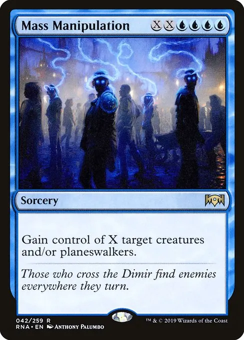 Mass Manipulation · Ravnica Allegiance 42/273