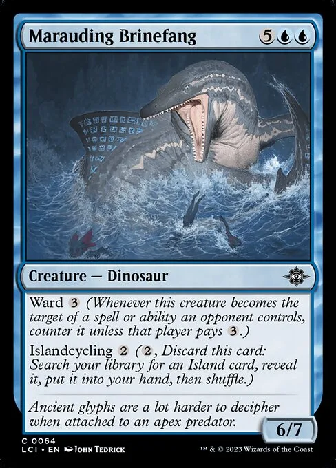 Marauding Brinefang · The Lost Caverns of Ixalan 64/416
