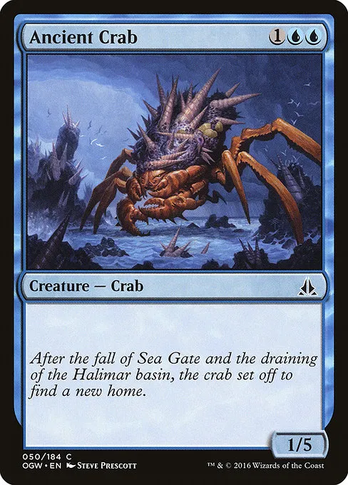 Ancient Crab · Oath of the Gatewatch 50/187
