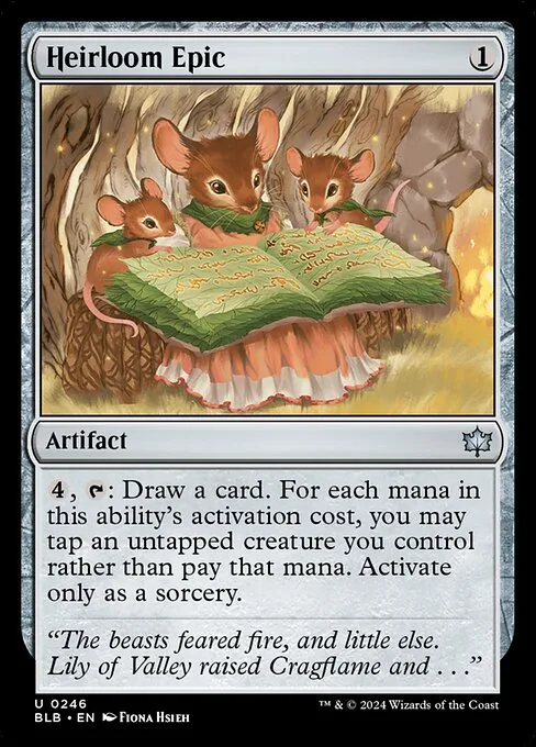 Heirloom Epic · Bloomburrow 246/398