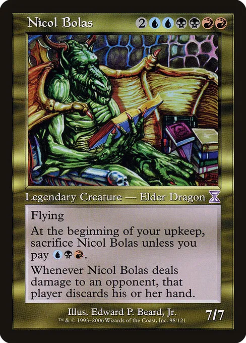Nicol Bolas · Time Spiral Timeshifted 98/121