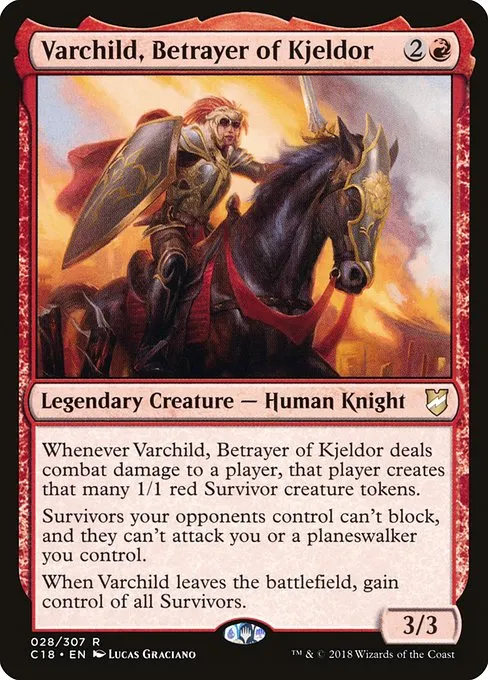 Varchild, Betrayer of Kjeldor · Commander 2018 28/307