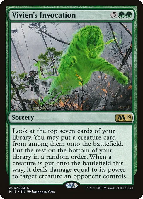 Vivien's Invocation · Core Set 2019 209/314