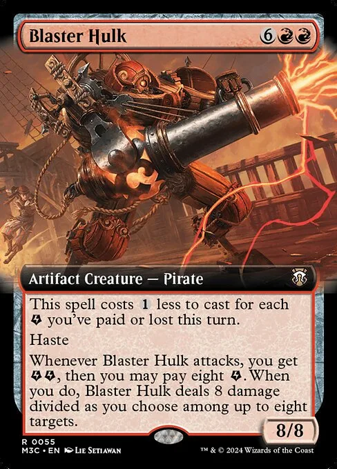 Blaster Hulk · Modern Horizons 3 Commander 55/398
