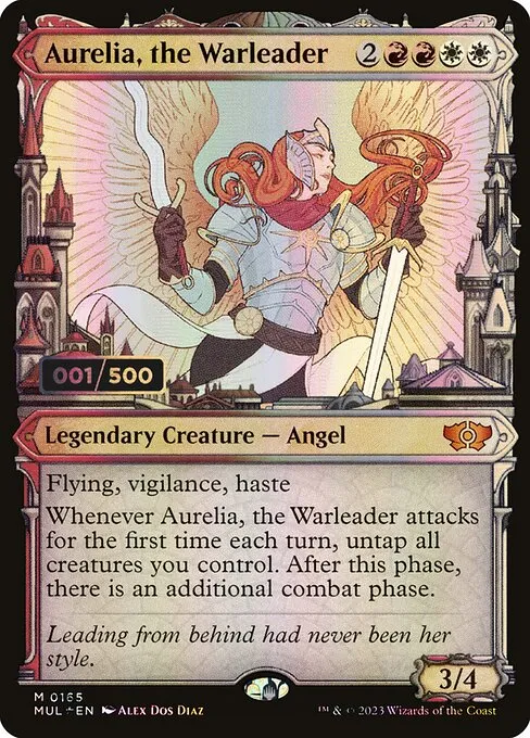 Aurelia, the Warleader · Multiverse Legends 165z/261
