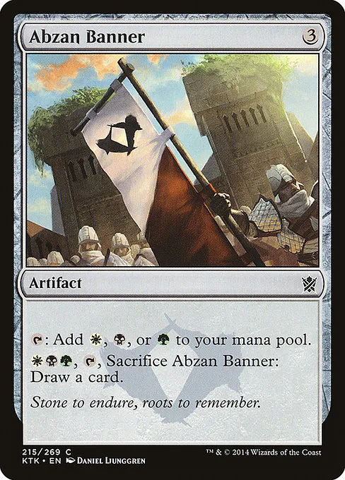Abzan Banner · Khans of Tarkir 215/293