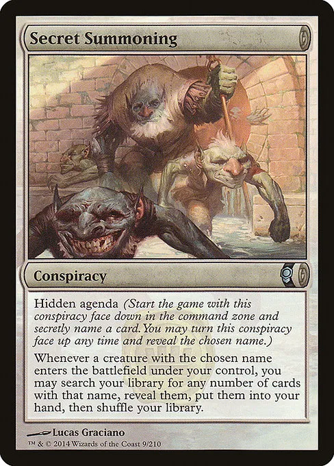 Secret Summoning · Conspiracy 9/210