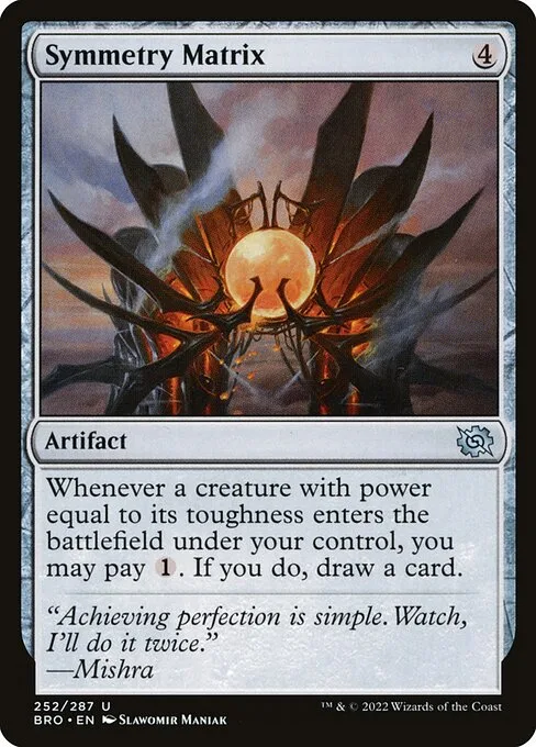 Symmetry Matrix · The Brothers' War 252/399