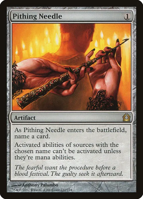 Pithing Needle · Return to Ravnica 231/274