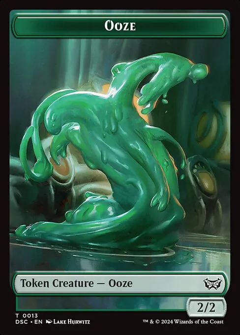 Ooze · Duskmourn Commander Tokens 13/23