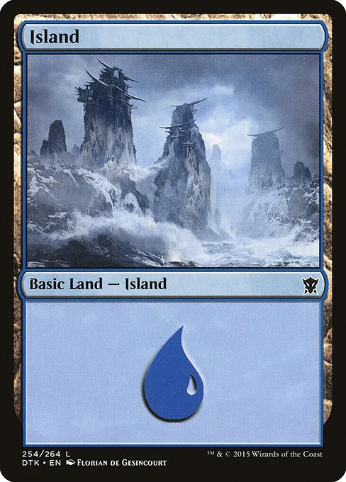 Island · Dragons of Tarkir 254/264