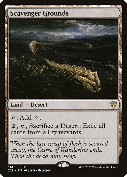 Scavenger Grounds · Commander 2021 314/409
