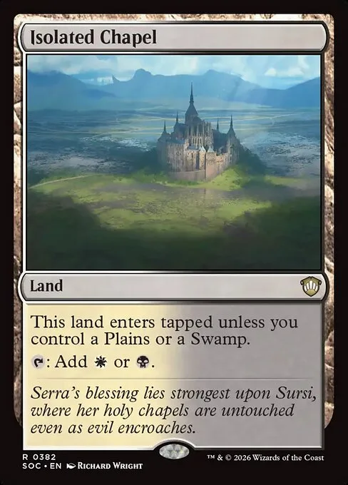 Isolated Chapel · Secrets of Strixhaven Commander 382/426