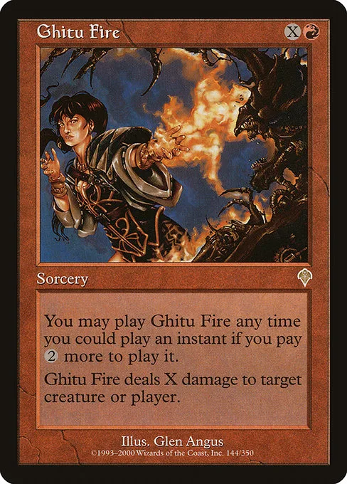 Ghitu Fire · Invasion 144/354