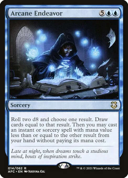 Arcane Endeavor · Forgotten Realms Commander 14/331
