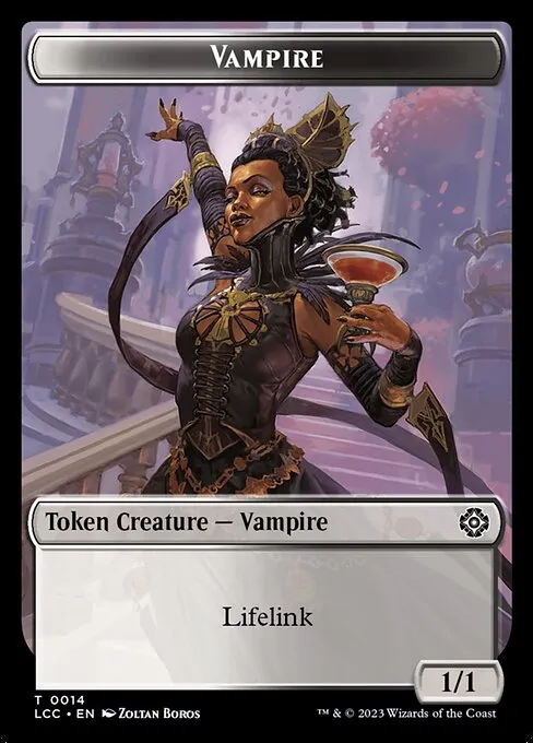 Vampire · The Lost Caverns of Ixalan Commander Tokens 14/18