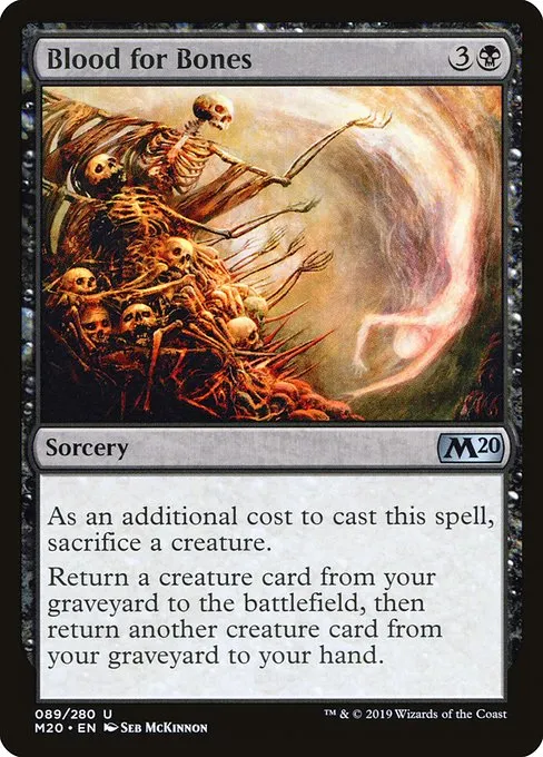 Blood for Bones · Core Set 2020 89/346