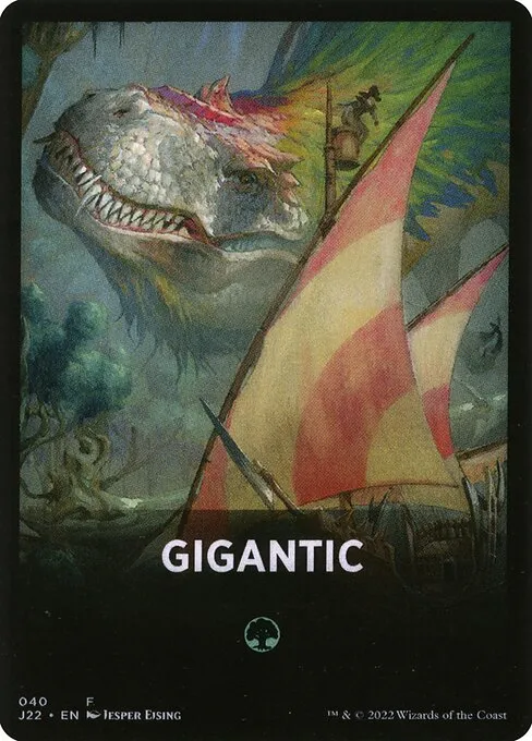 Gigantic · Jumpstart 2022 Front Cards 40/46