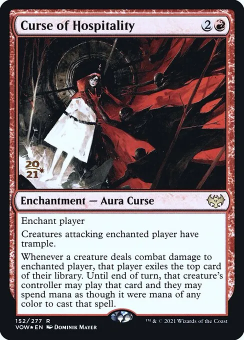Curse of Hospitality · Innistrad: Crimson Vow Promos 152s/121