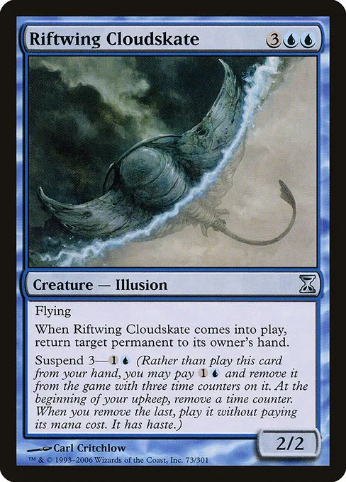 Riftwing Cloudskate · Time Spiral 73/301