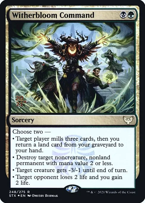 Witherbloom Command · Strixhaven: School of Mages Promos 248s/164