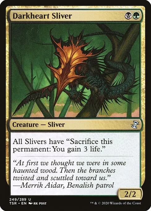 Darkheart Sliver · Time Spiral Remastered 249/411