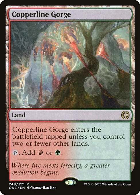 Copperline Gorge · Phyrexia: All Will Be One 249/479