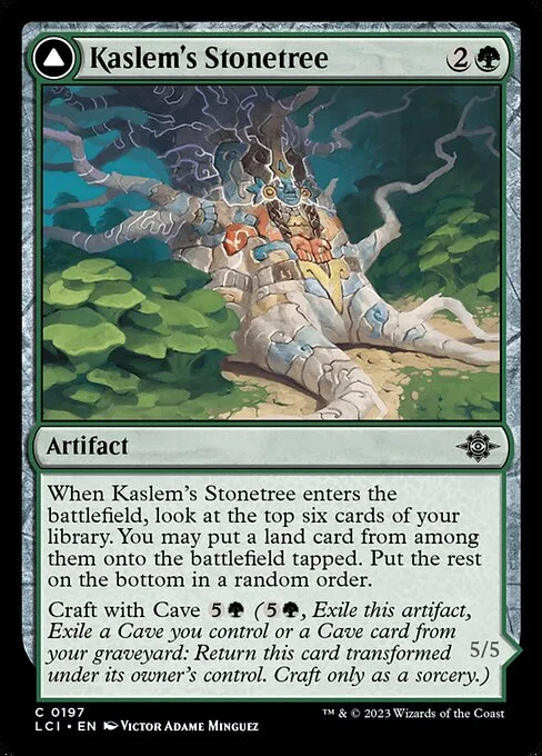 Kaslem's Stonetree // Kaslem's Strider · The Lost Caverns of Ixalan 197/416