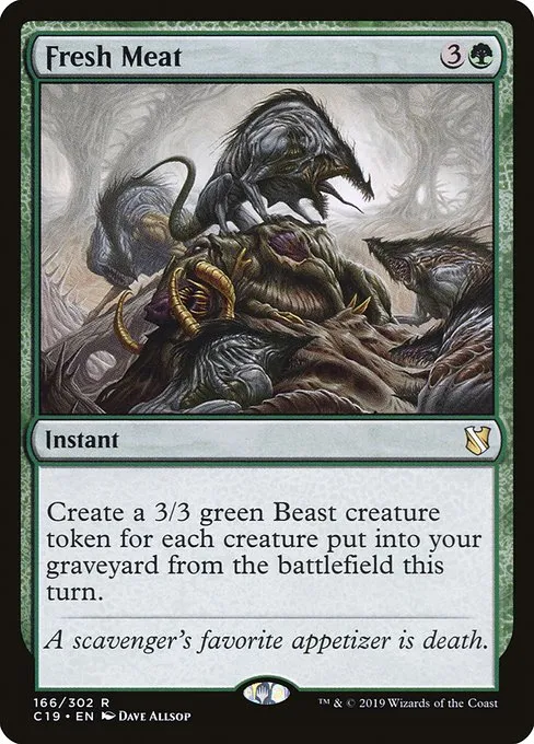 Fresh Meat · Commander 2019 166/302