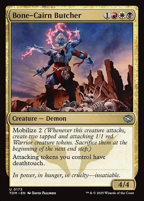 Bone-Cairn Butcher · Tarkir: Dragonstorm 173/427