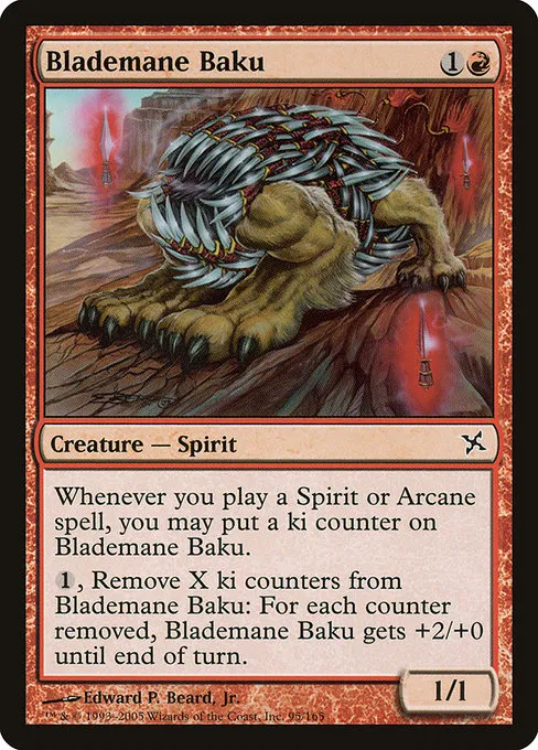 Blademane Baku · Betrayers of Kamigawa 95/165