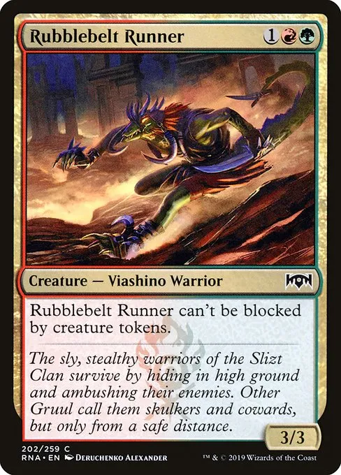 Rubblebelt Runner · Ravnica Allegiance 202/273
