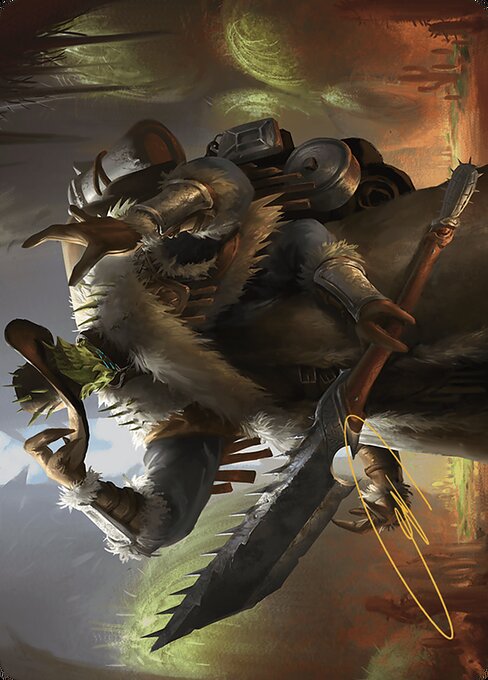 Hardbristle Bandit // Hardbristle Bandit · Outlaws of Thunder Junction Art Series 13/54