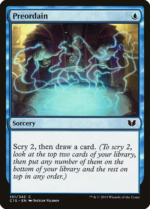 Preordain · Commander 2015 101/342