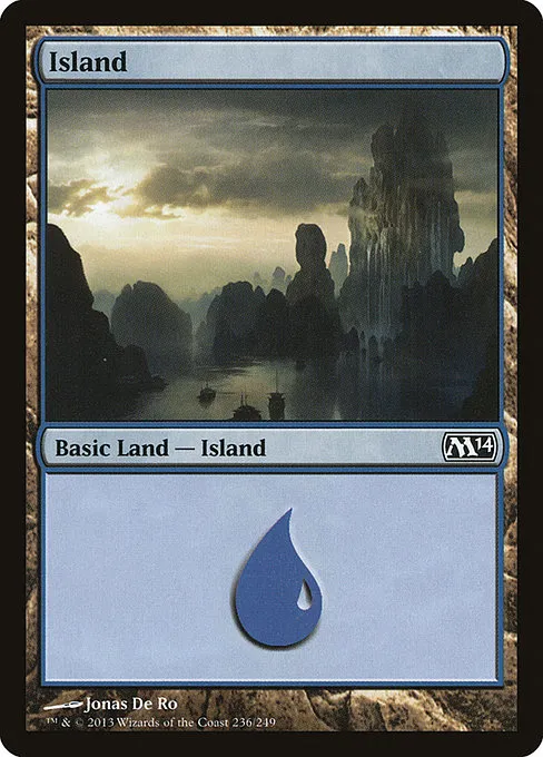 Island · Magic 2014 236/249