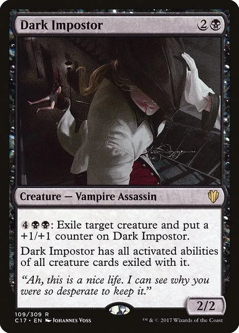 Dark Impostor · Commander 2017 109/309