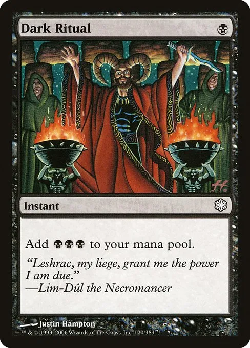 Dark Ritual · Coldsnap Theme Decks 120/62