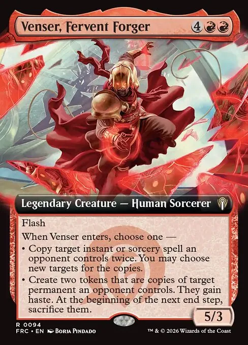 Venser, Fervent Forger · Reality Fracture Commander 94/2