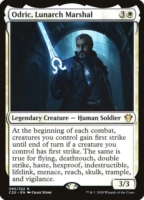 Odric, Lunarch Marshal · Commander 2020 95/322