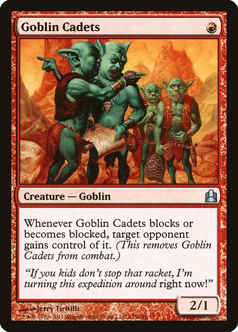 Goblin Cadets · Commander 2011 125/318